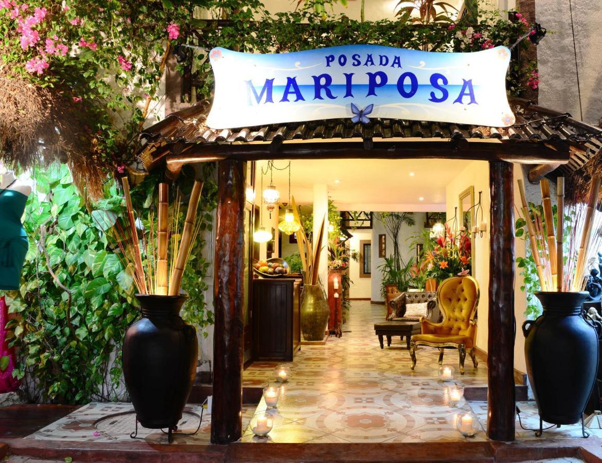 Posada Mariposa Boutique Hotel - 5Th Avenue Плая-дель-Кармен Экстерьер фото